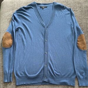 Forever21 Mens Blue Cardigan